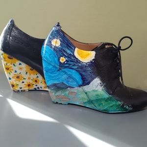 Nine West Handpainted Shoes